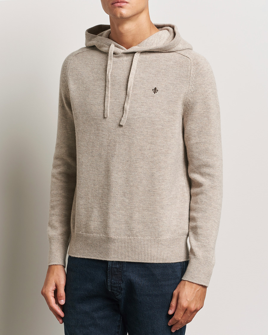 Heren |  | Morris | Hertford Merino Hoodie Khaki