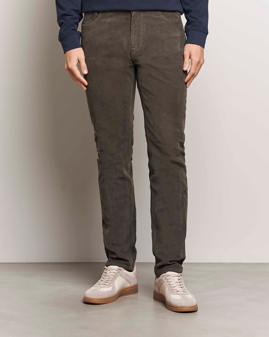 Heren |  | Morris | James Corduroy 5-Pocket Pant Olive