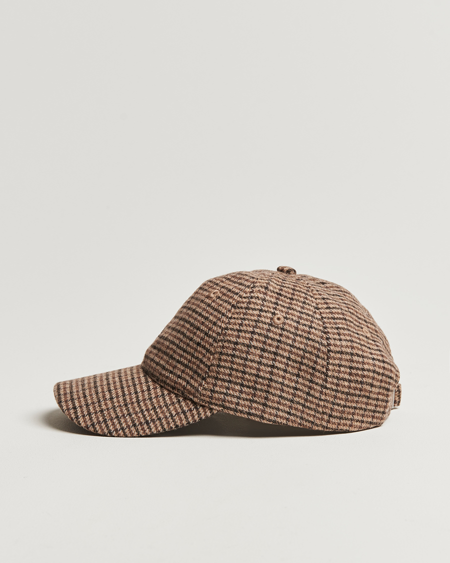 Heren |  | Morris | Lily Check Cap Brown