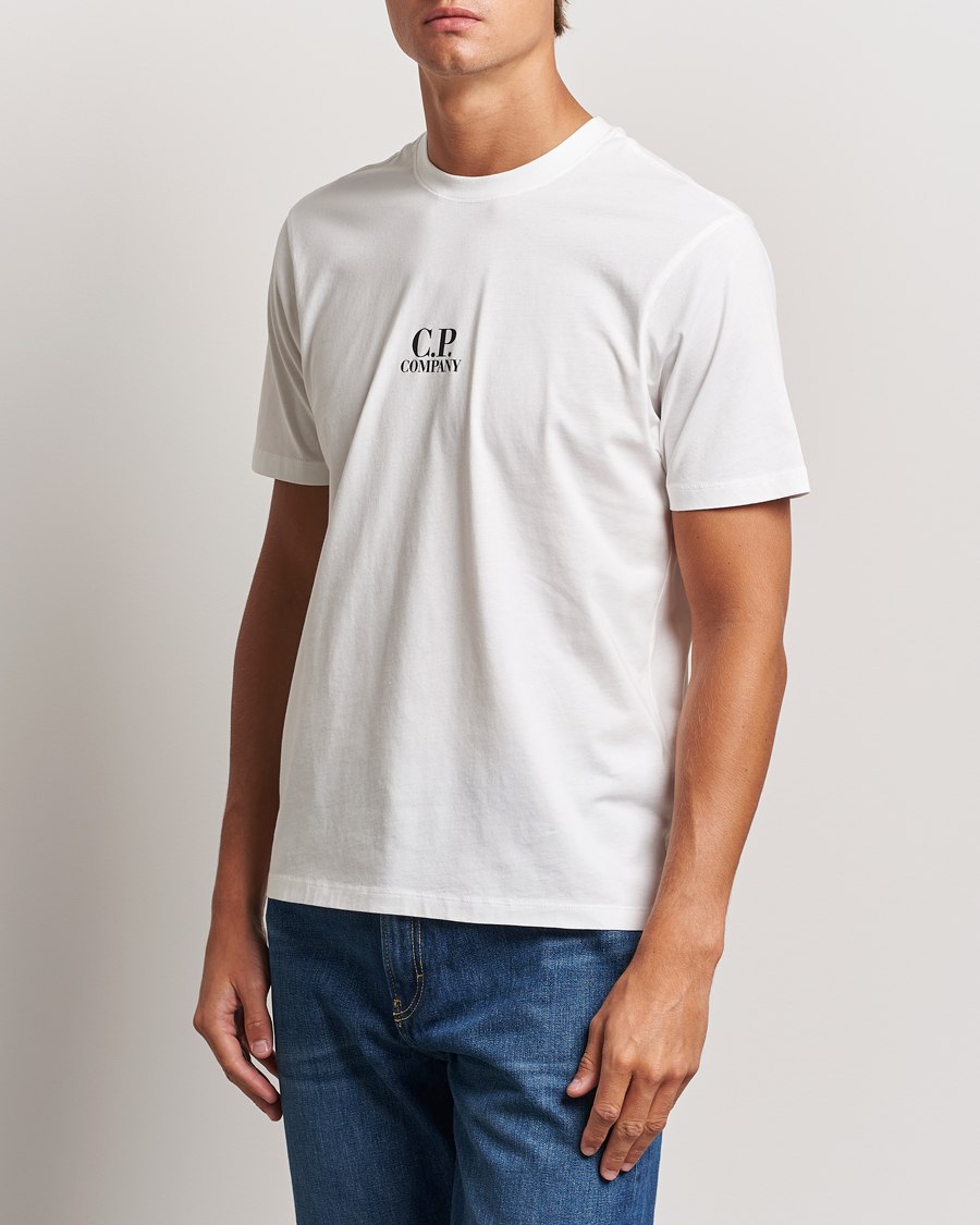 Heren |  | C.P. Company | Jersey Back Logo T-Shirt White