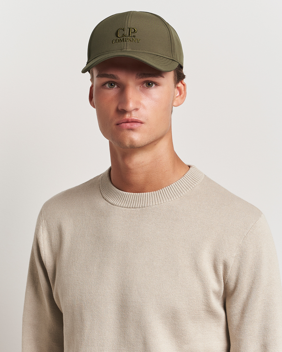 Heren |  | C.P. Company | CP Shell Baseball Cap Olive