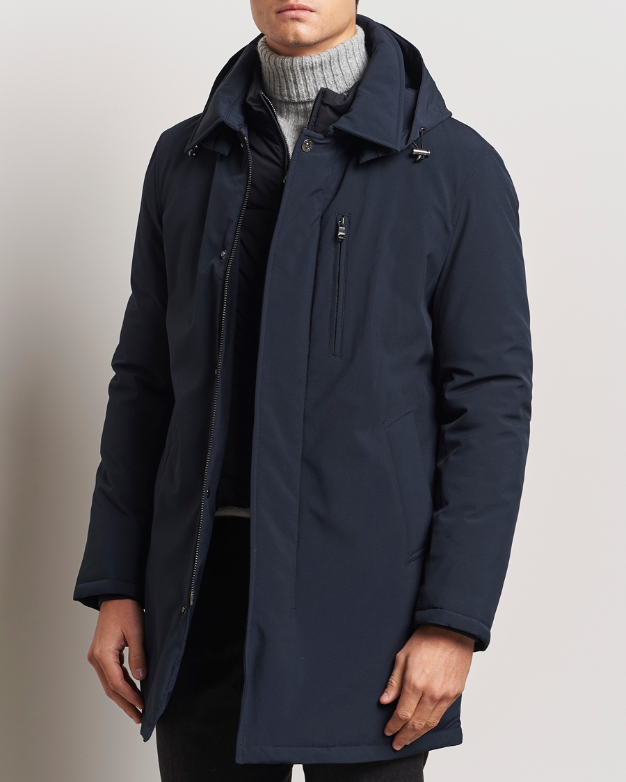 Heren |  | Oscar Jacobson | Wynter Padded Jacket Navy