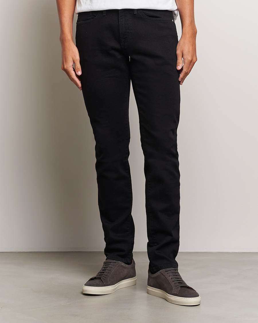 Heren |  | FRAME | L´Homme Slim Stretch Jeans Noir