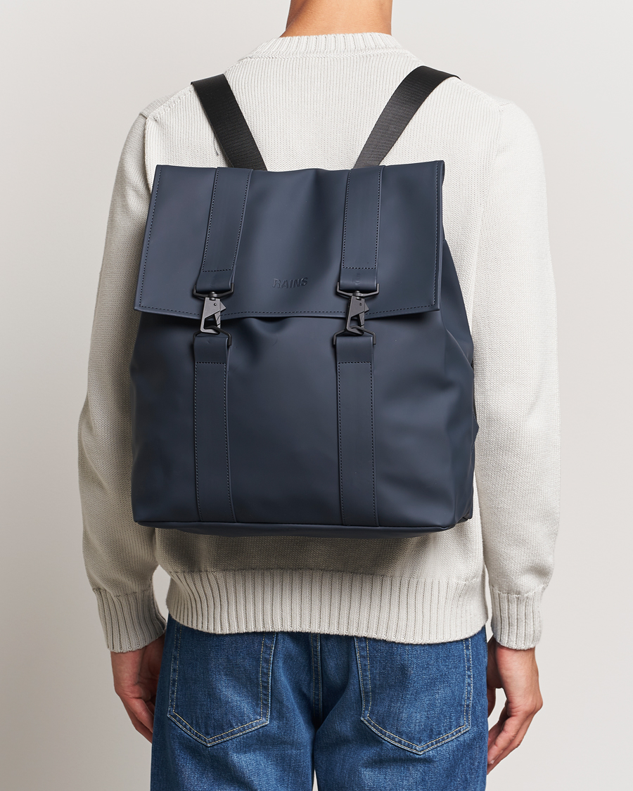 Heren |  | RAINS | Messenger Bag Navy