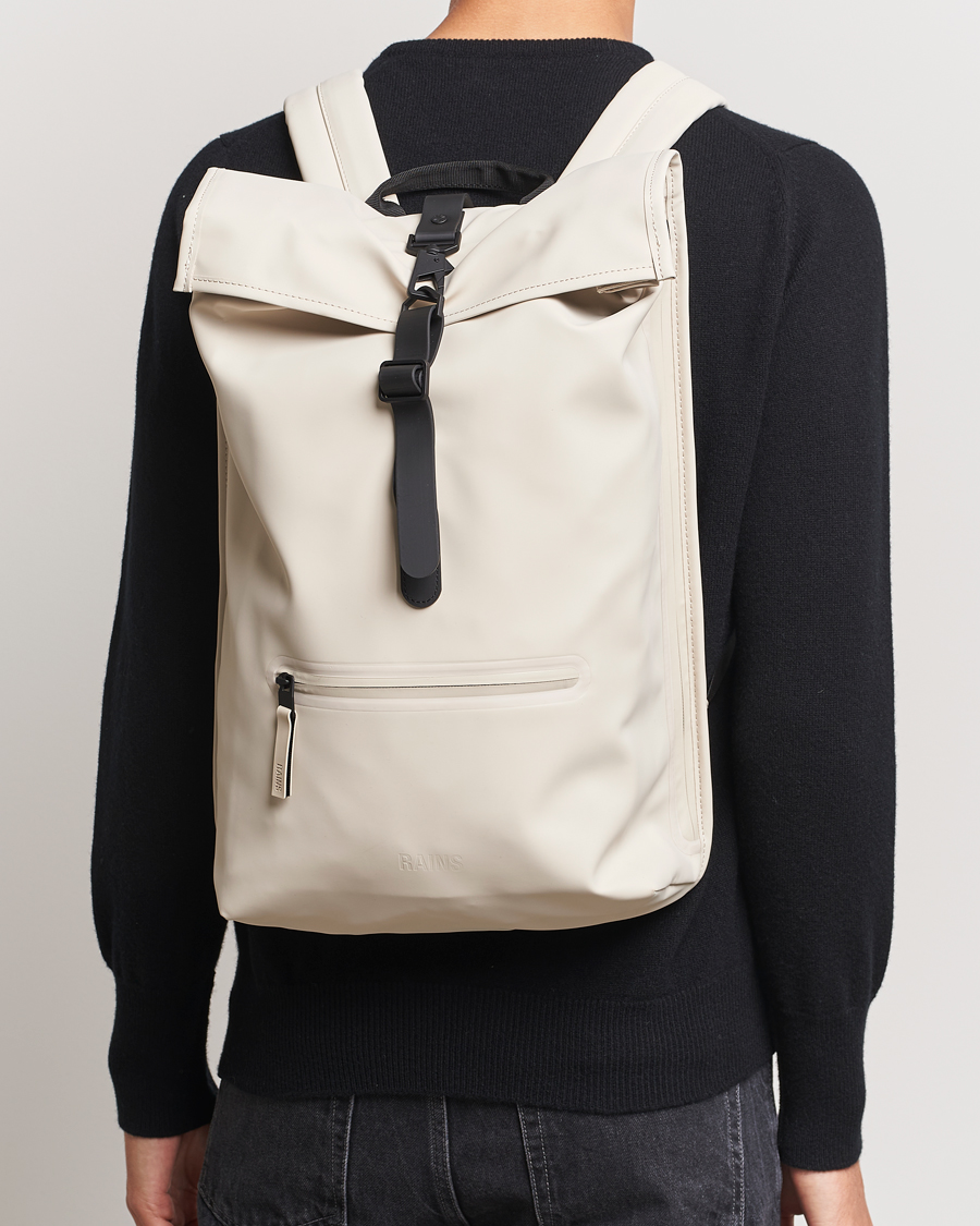 Heren |  | RAINS | Rolltop Rucksack Dune