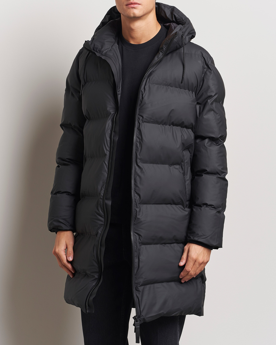 Heren |  | RAINS | Alta Long Puffer Parka Black