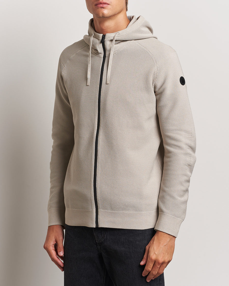 Heren |  | Sail Racing | Element Seamless Full Zip Hoodie Sand