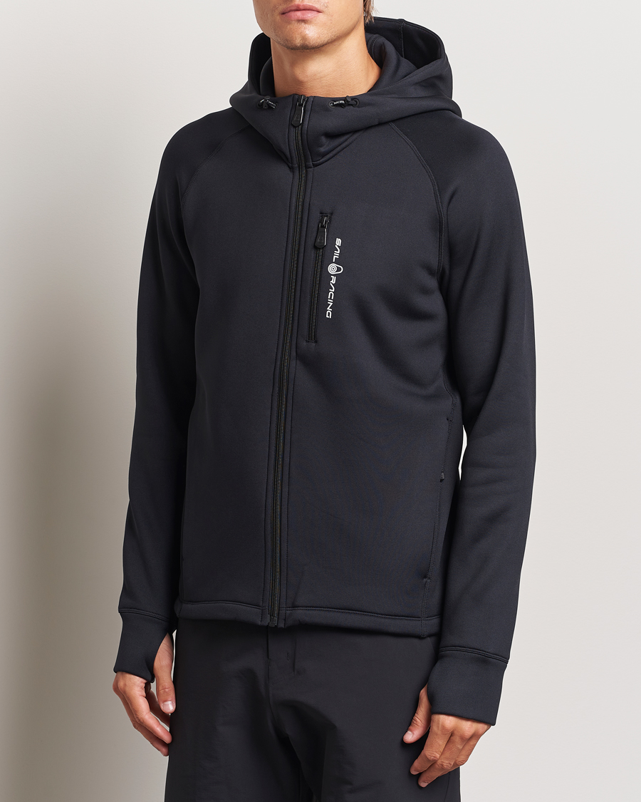 Heren |  | Sail Racing | Spray Powerstretch Full Zip Hoodie Carbon