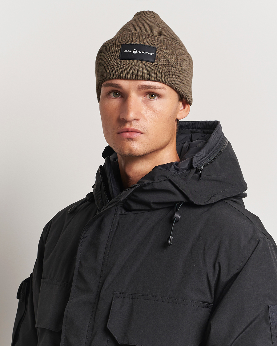 Heren |  | Sail Racing | Race Folded Beanie Slate Beige