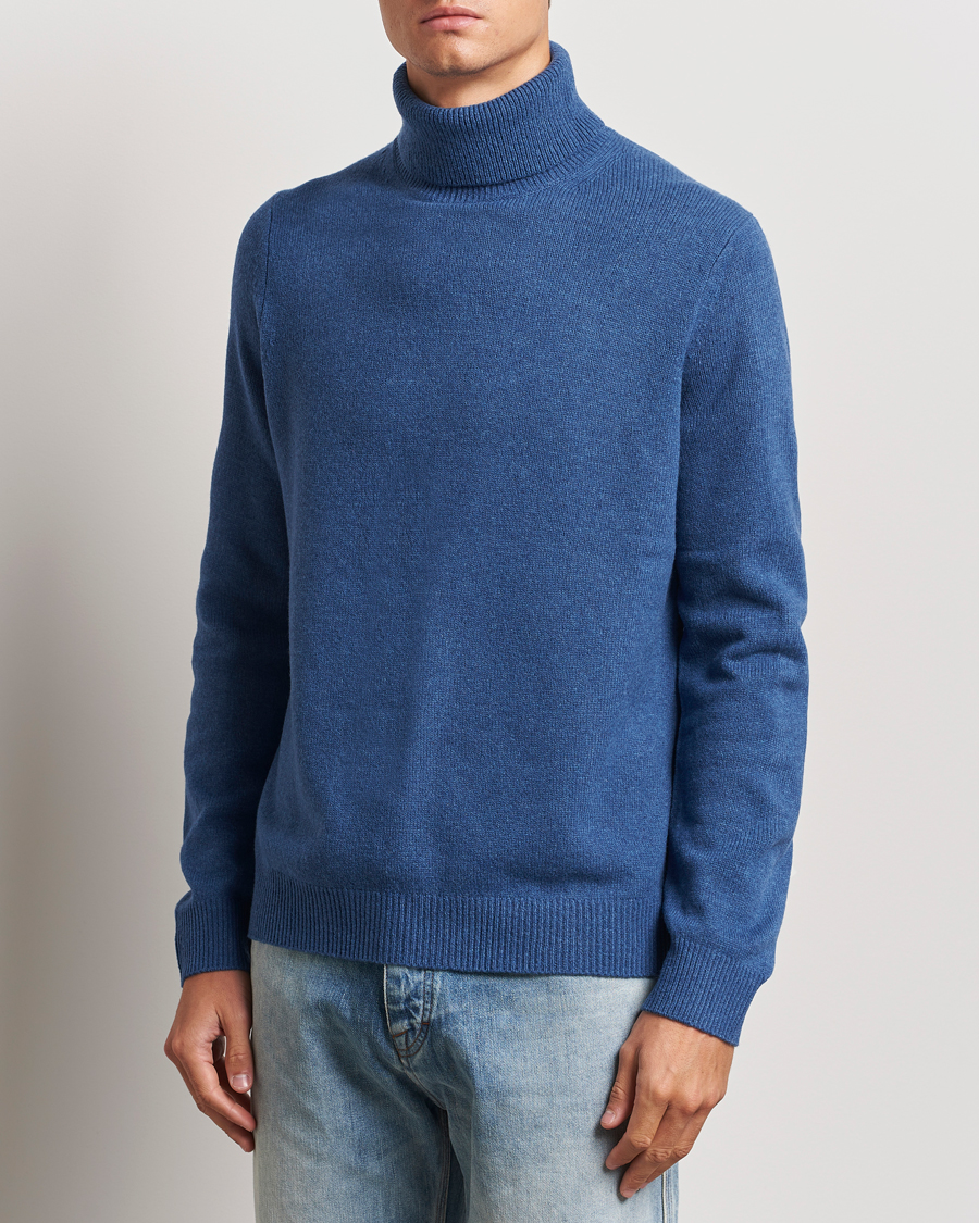 Heren | Nieuws | Samsøe Samsøe | Isak Knitted Turtleneck True Navy