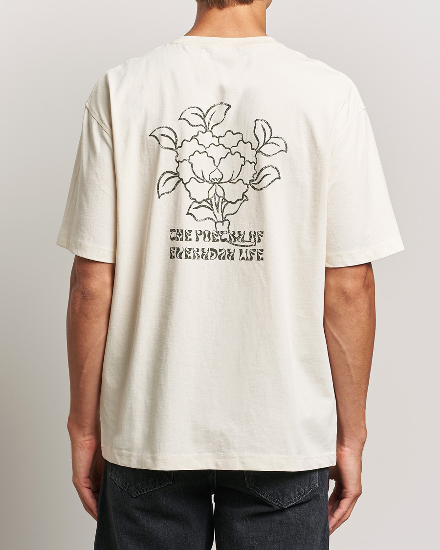 Heren |  | Samsøe Samsøe | Poetry Printed T-Shirt Neutral Lotus