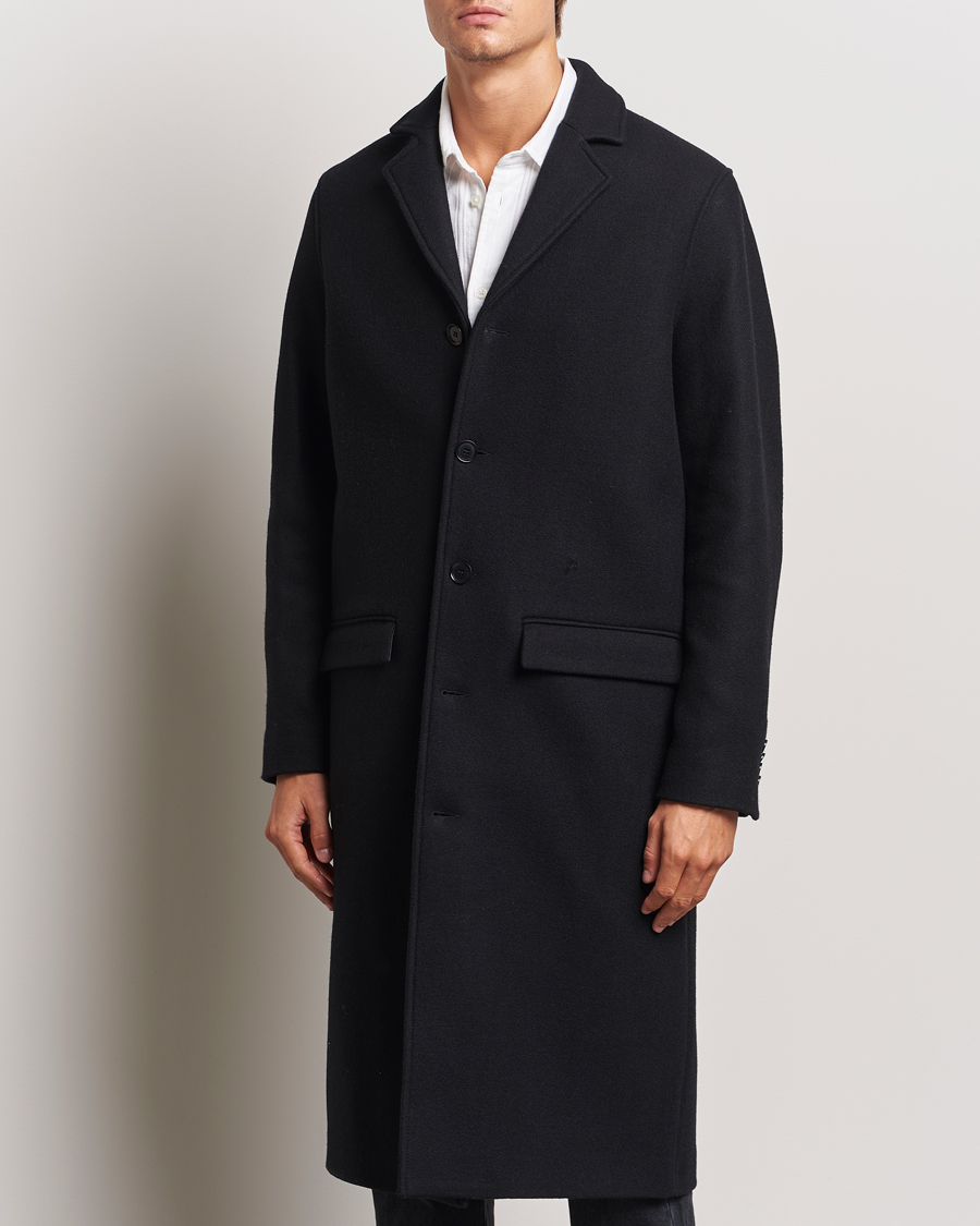 Heren | Minimalistische jassen | Samsøe Samsøe | Tefsa Wool Coat Black