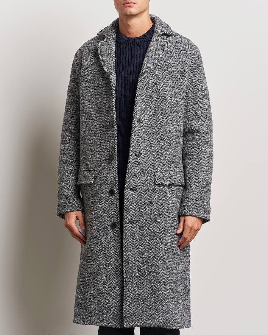 Heren |  | Samsøe Samsøe | Tefsa Wool Coat Black Melange