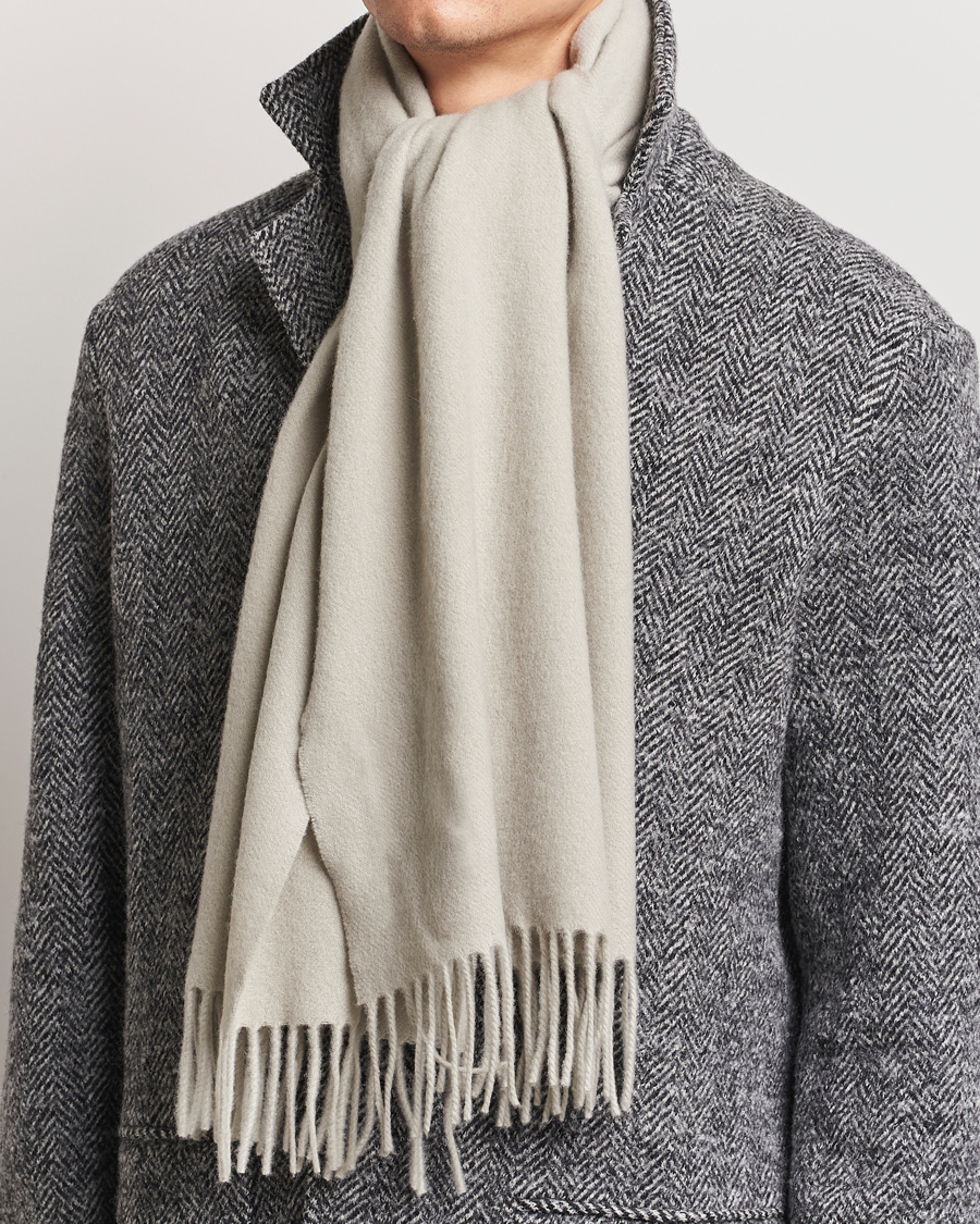 Heren |  | Samsøe Samsøe | Efin Wool Scarf Abbey Stone