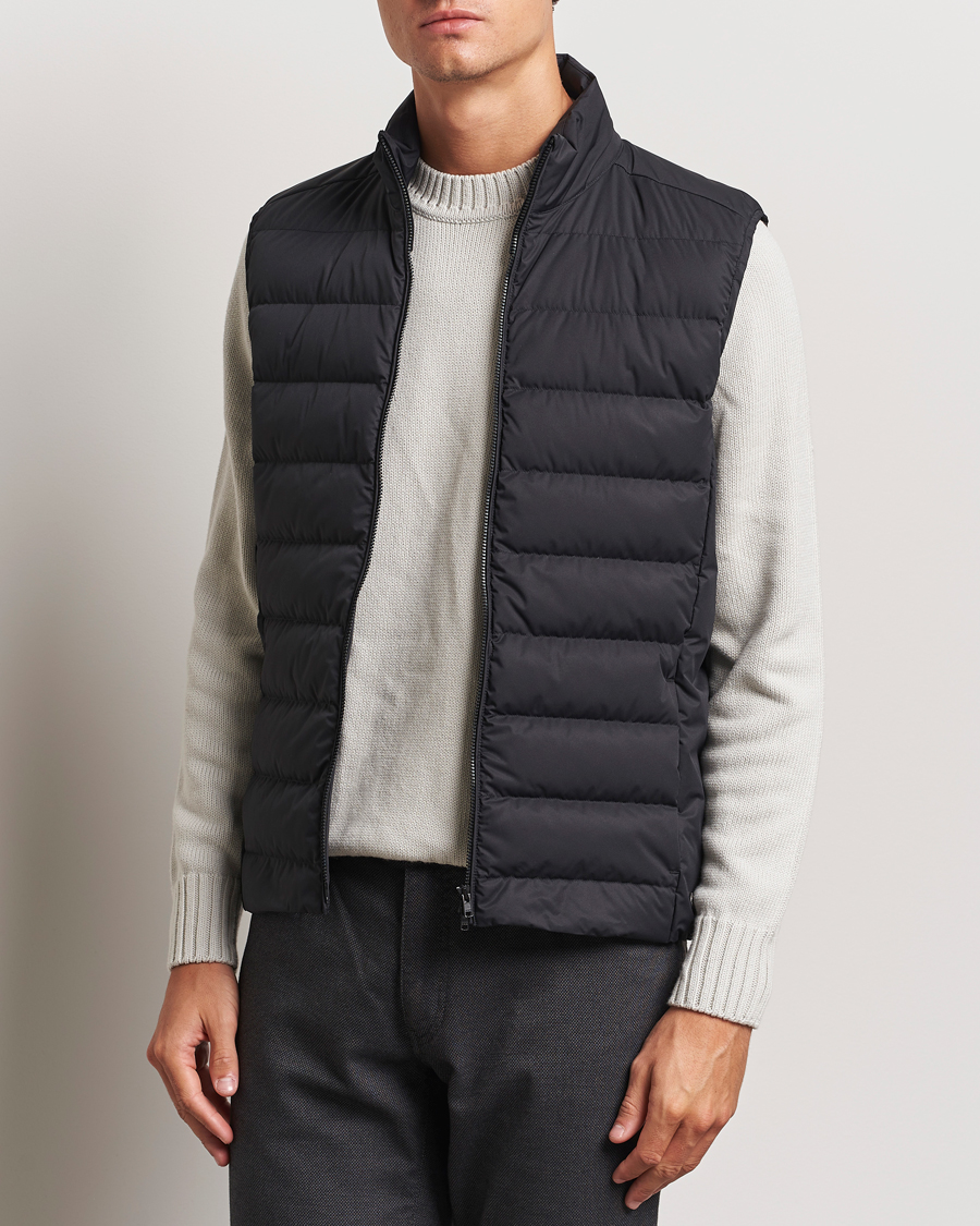 Heren |  | Scandinavian Edition | Ratio II Down Padded Vest Onyx