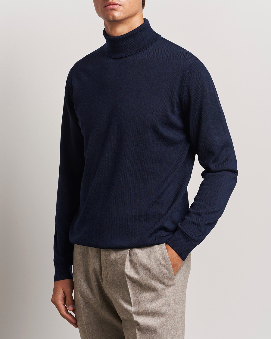 Heren |  | Stenströms | Merino Rollneck Navy