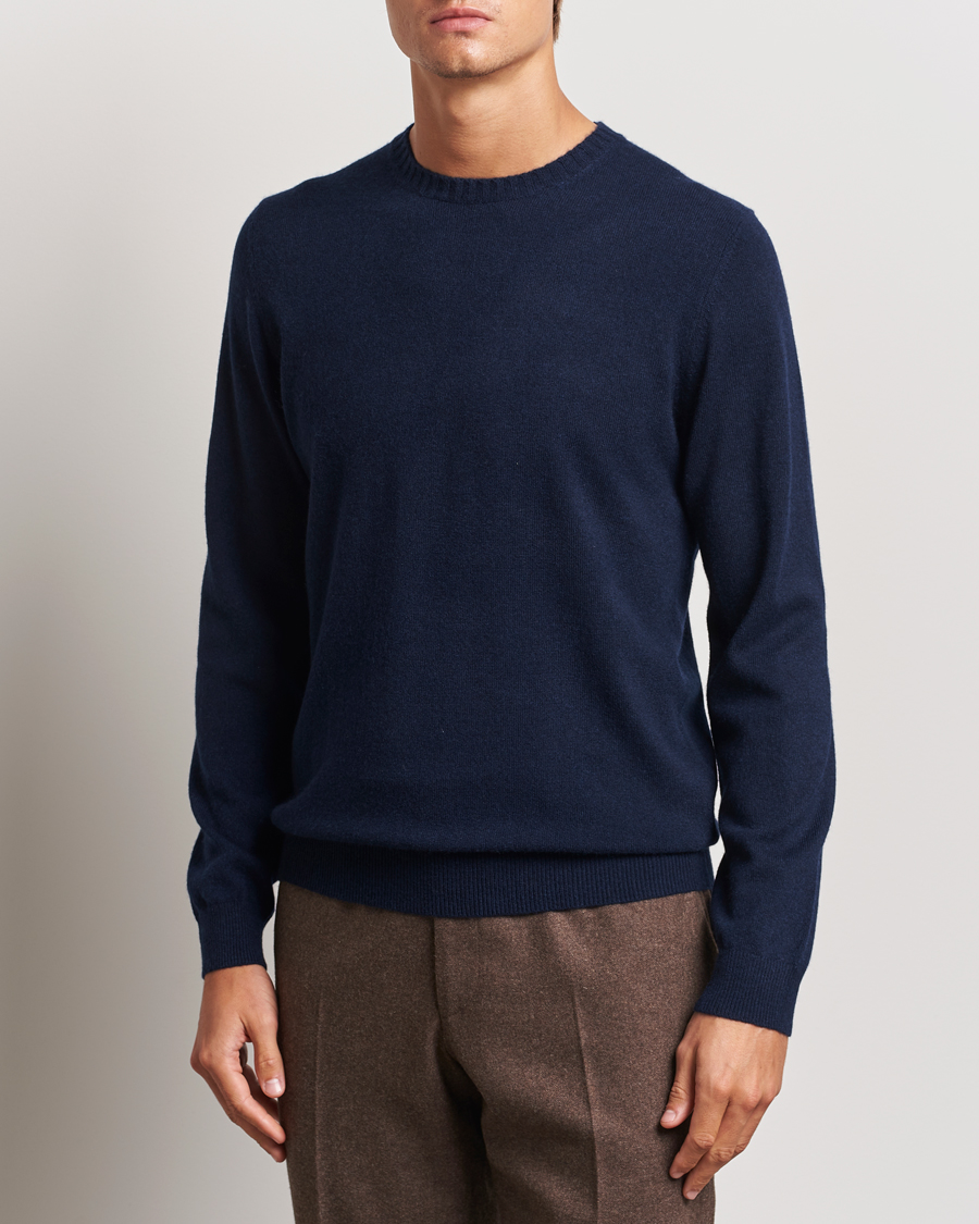 Heren |  | Stenströms | Cashmere Crewneck Navy