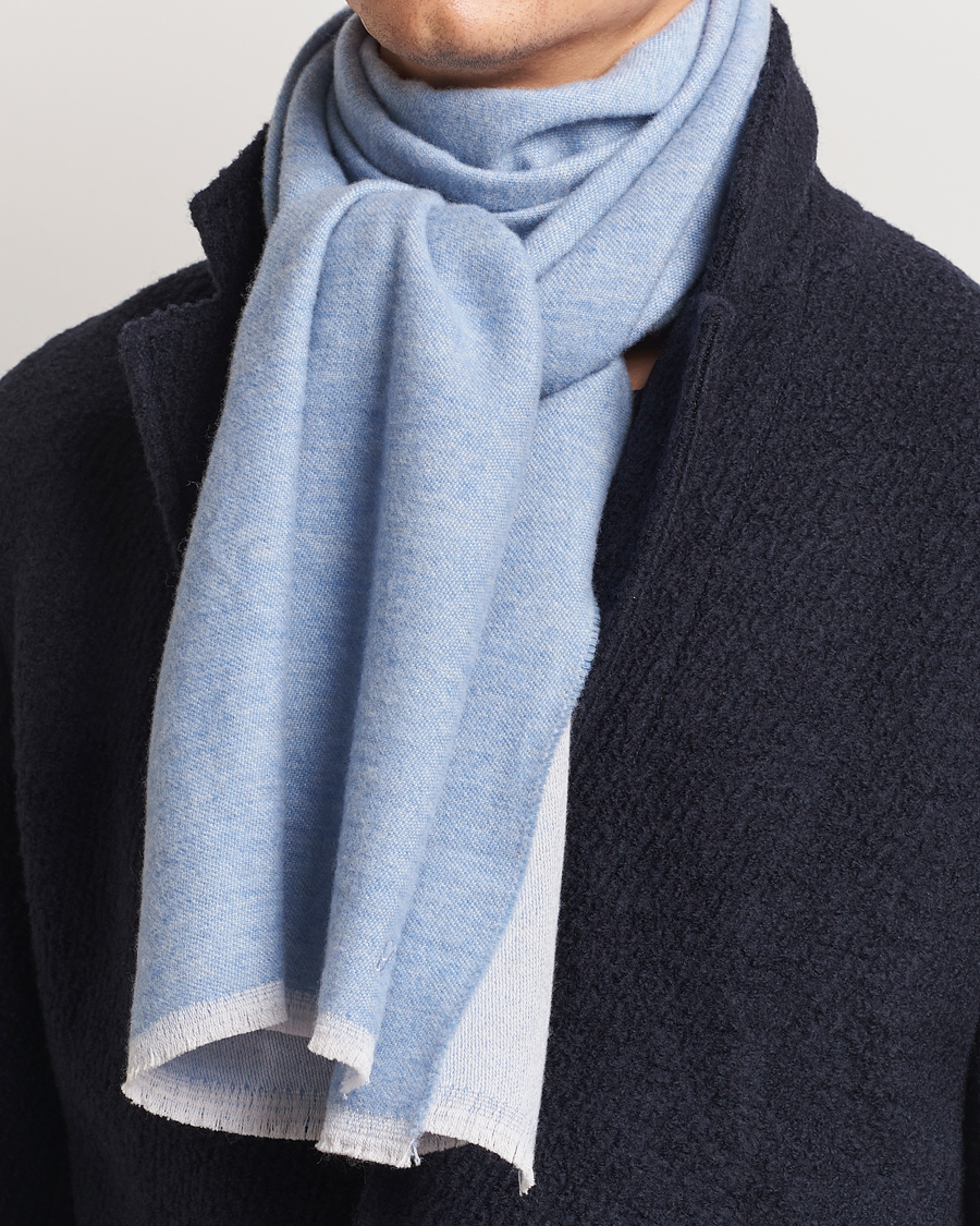 Heren |  | Stenströms | Wool Scarf Light Blue