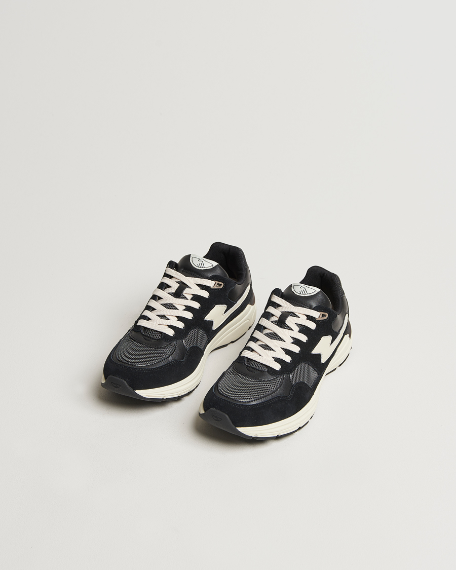 Heren |  | Stepney Workers Club | Amiel S-Strike Suede Sneaker Black