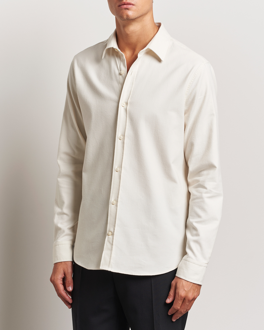 Heren |  | Tiger of Sweden | Benjamins Brushed Twill Shirt Seashell