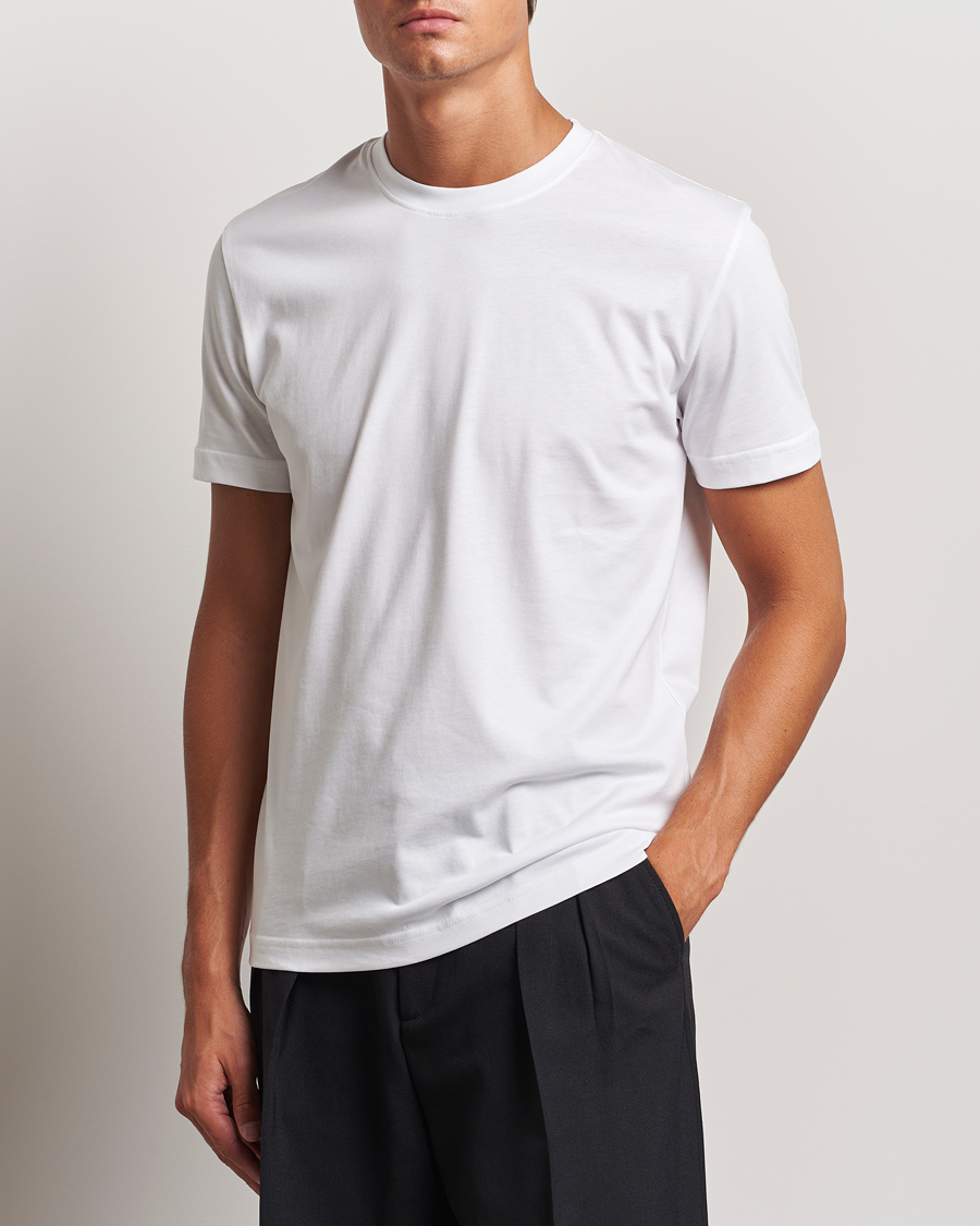 Heren | Kleding | Tiger of Sweden | Dillan Crew Neck T-Shirt Pure White