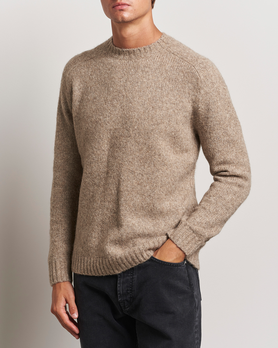 Heren |  | Tiger of Sweden | Adryan Yak/Alpaca Knitted Sweater Dirt Tape