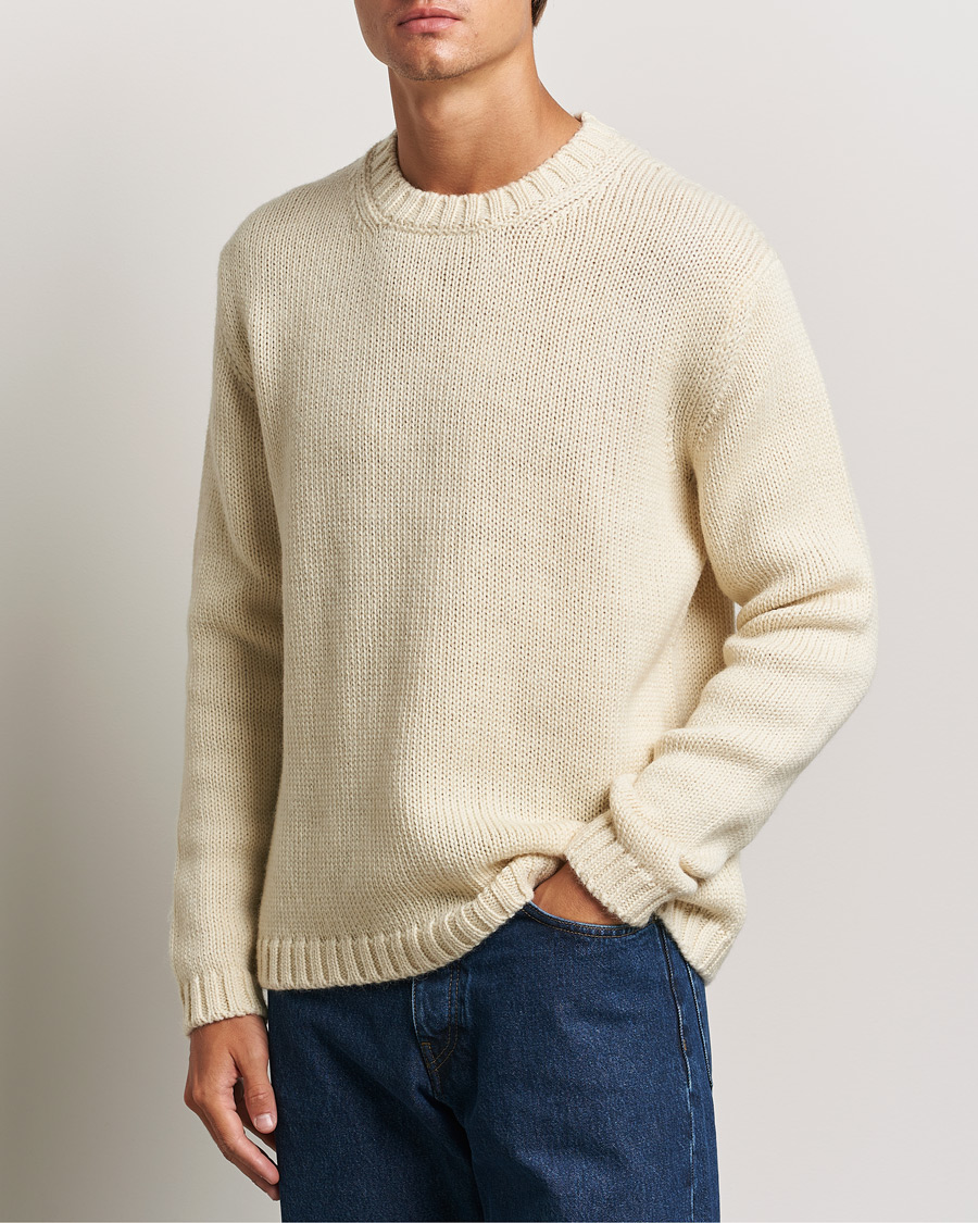 Heren |  | Tiger of Sweden | Gregory Swedish Wool Sweater Seashell