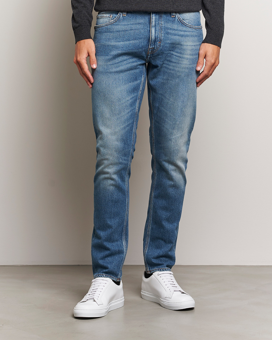 Heren |  | Tiger of Sweden | Pistolero Stretch Cotton Jeans Medium Blue