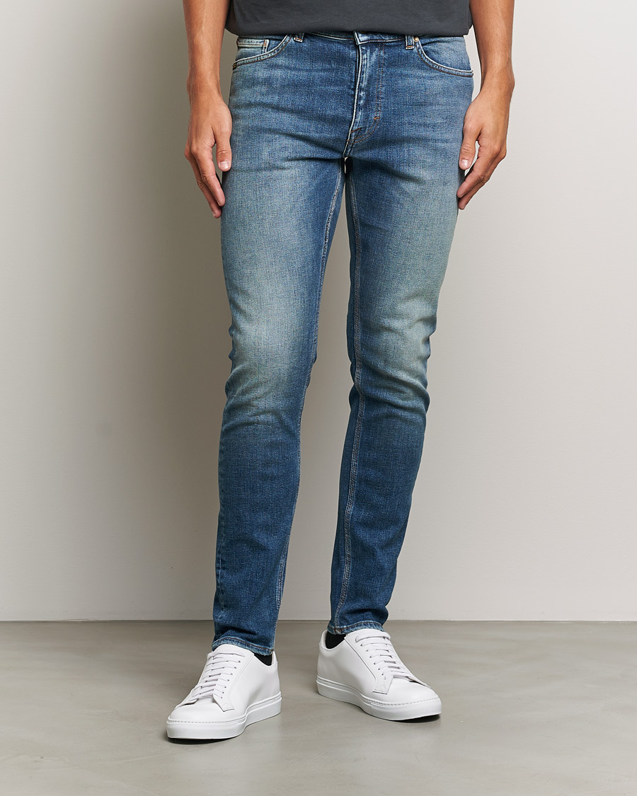 Heren |  | Tiger of Sweden | Evolve Stretch Cotton Jeans Medium Blue