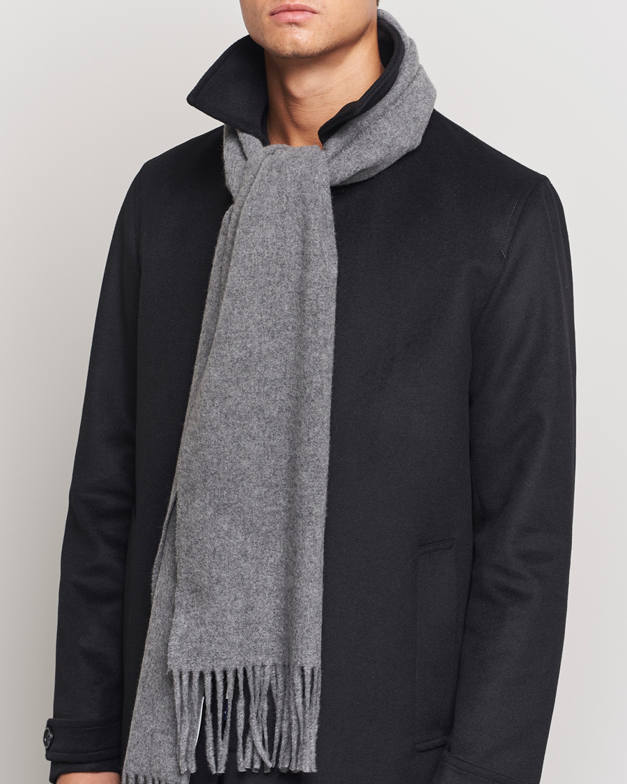 Heren |  | Tiger of Sweden | Sylan Wool Scarf Charcoal