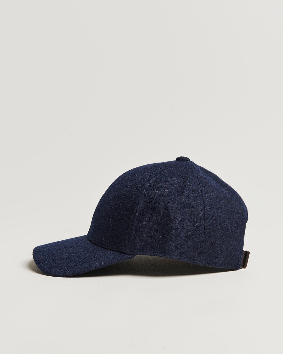 Heren |  | Varsity Headwear | Cashmere Baseball Cap Royal Blue