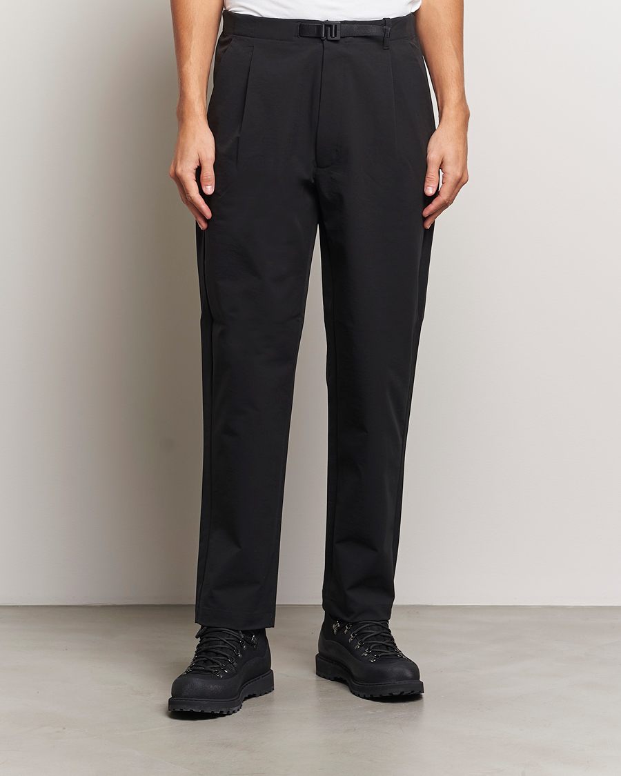 Heren |  | Goldwin | One Tuck Tapered Stretch Pants Black