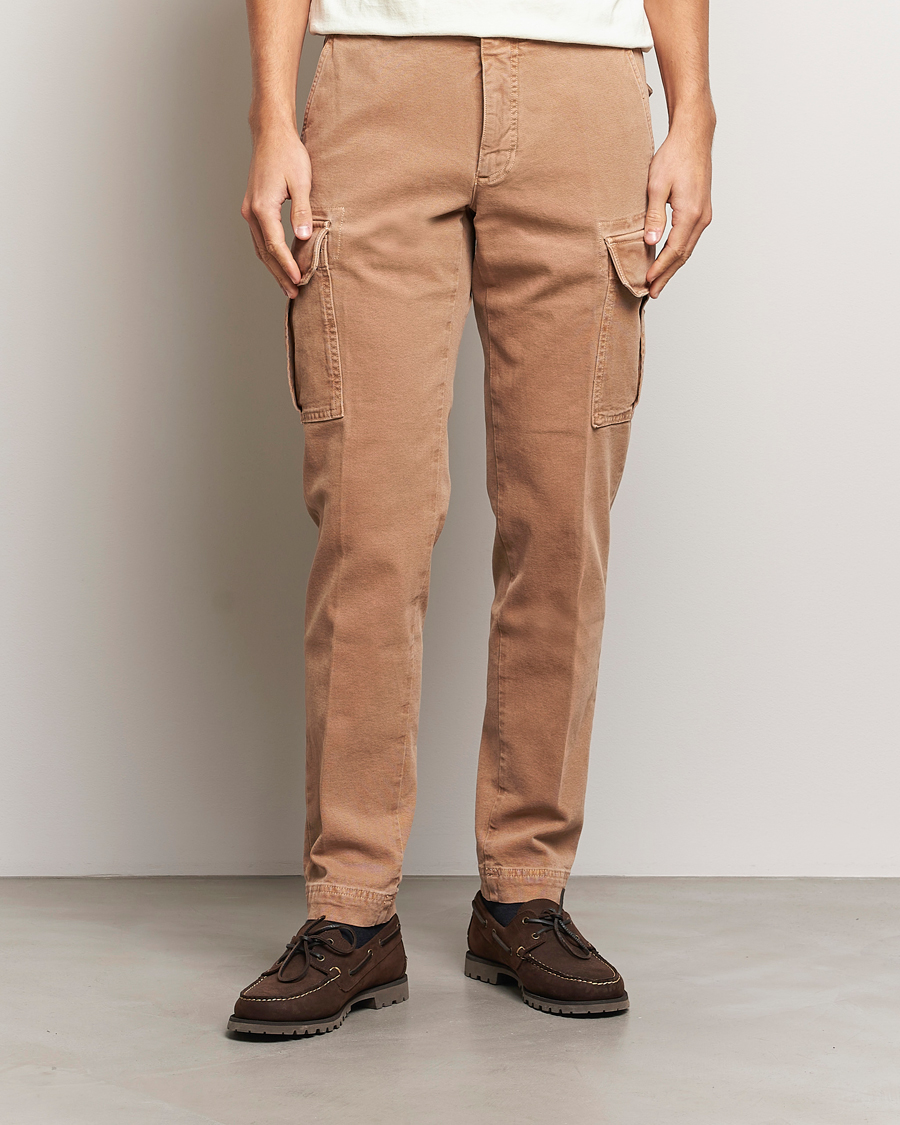 Heren |  | Incotex | Slim Fit Cargo Pants Military