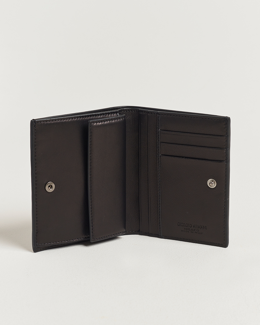 Heren |  | Giorgio Armani | Nappa Leather Wallet Black