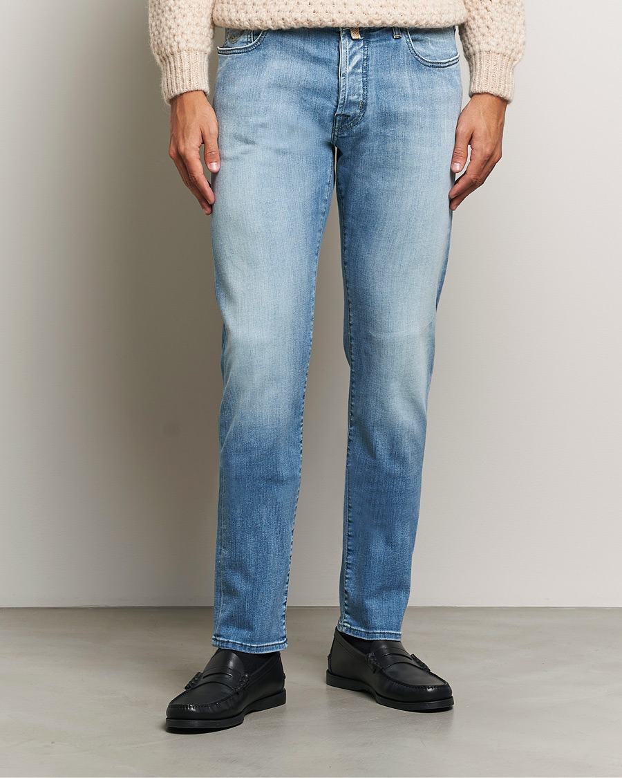 Heren |  | Jacob Cohën | Bard Slim Fit Streatch Jeans Light Blue