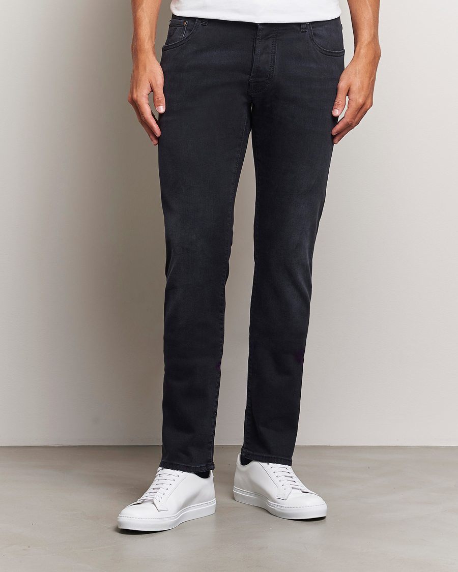 Heren |  | Jacob Cohën | Nick Slim Fit Stretch Jeans Grey