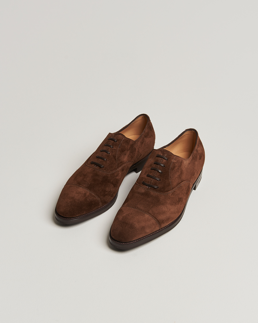 Heren |  | John Lobb | City II Oxford Dark Brown Suede