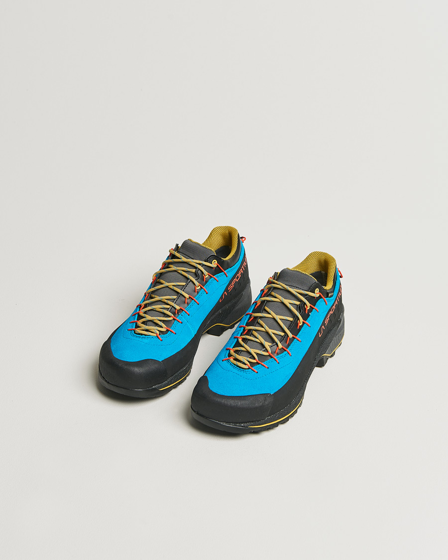 Heren | Trail sneakers | La Sportiva | TX4 Evo GTX Hiking Shoes Tropic Blue/Bamboo