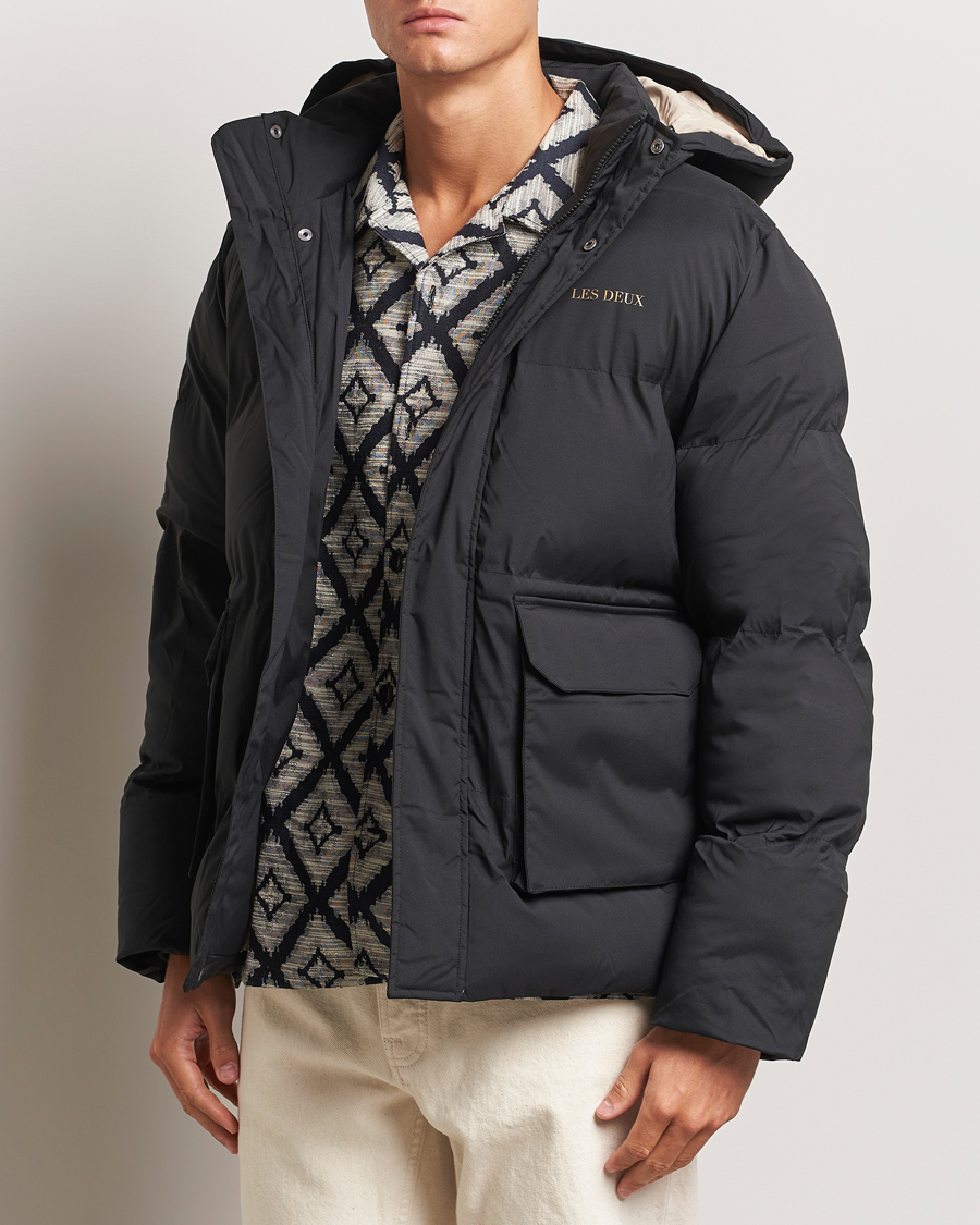 Heren |  | LES DEUX | Montreal Puffer Jacket Black