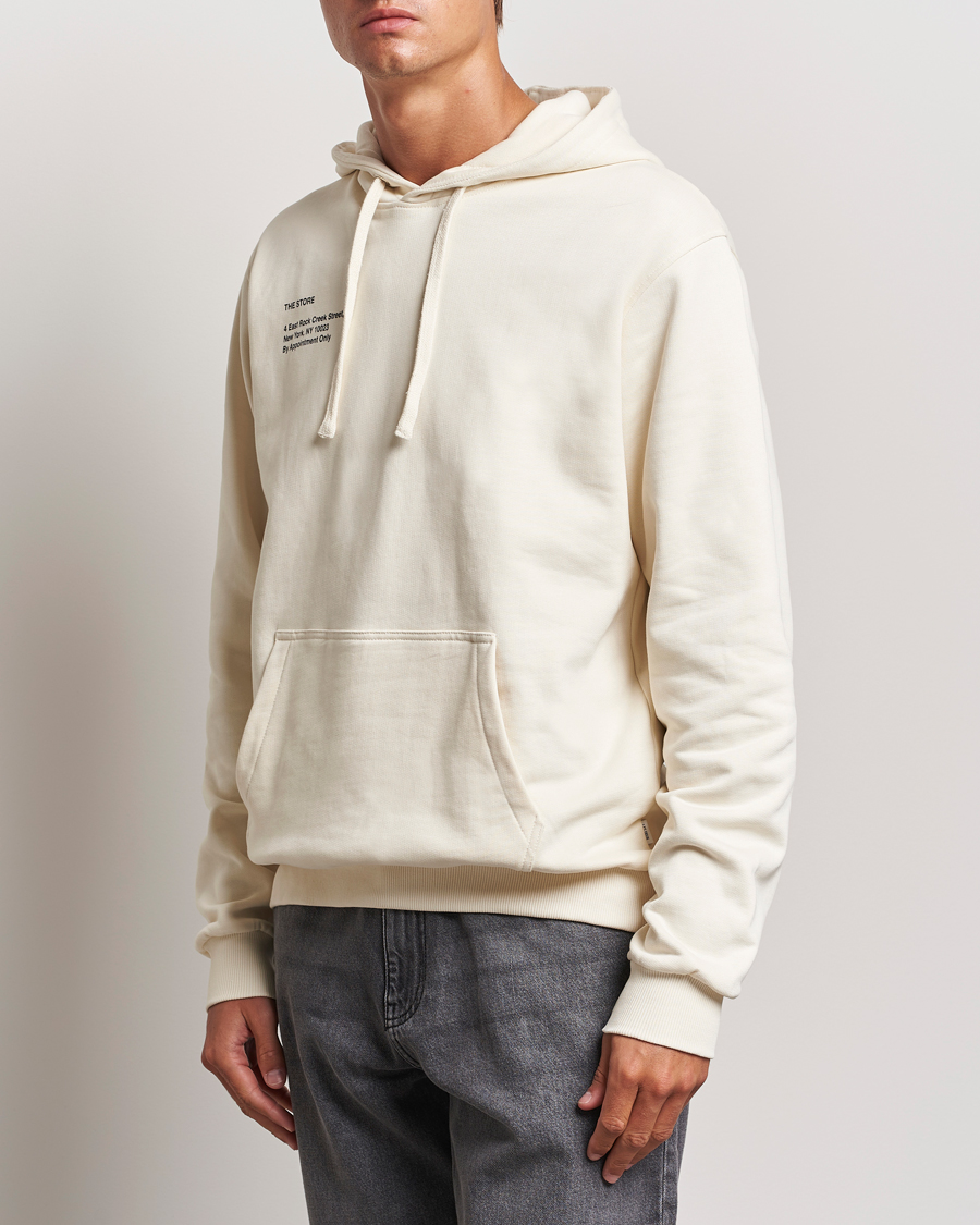 Heren |  | LES DEUX | Neighborhood Hoodie Ivory/Black