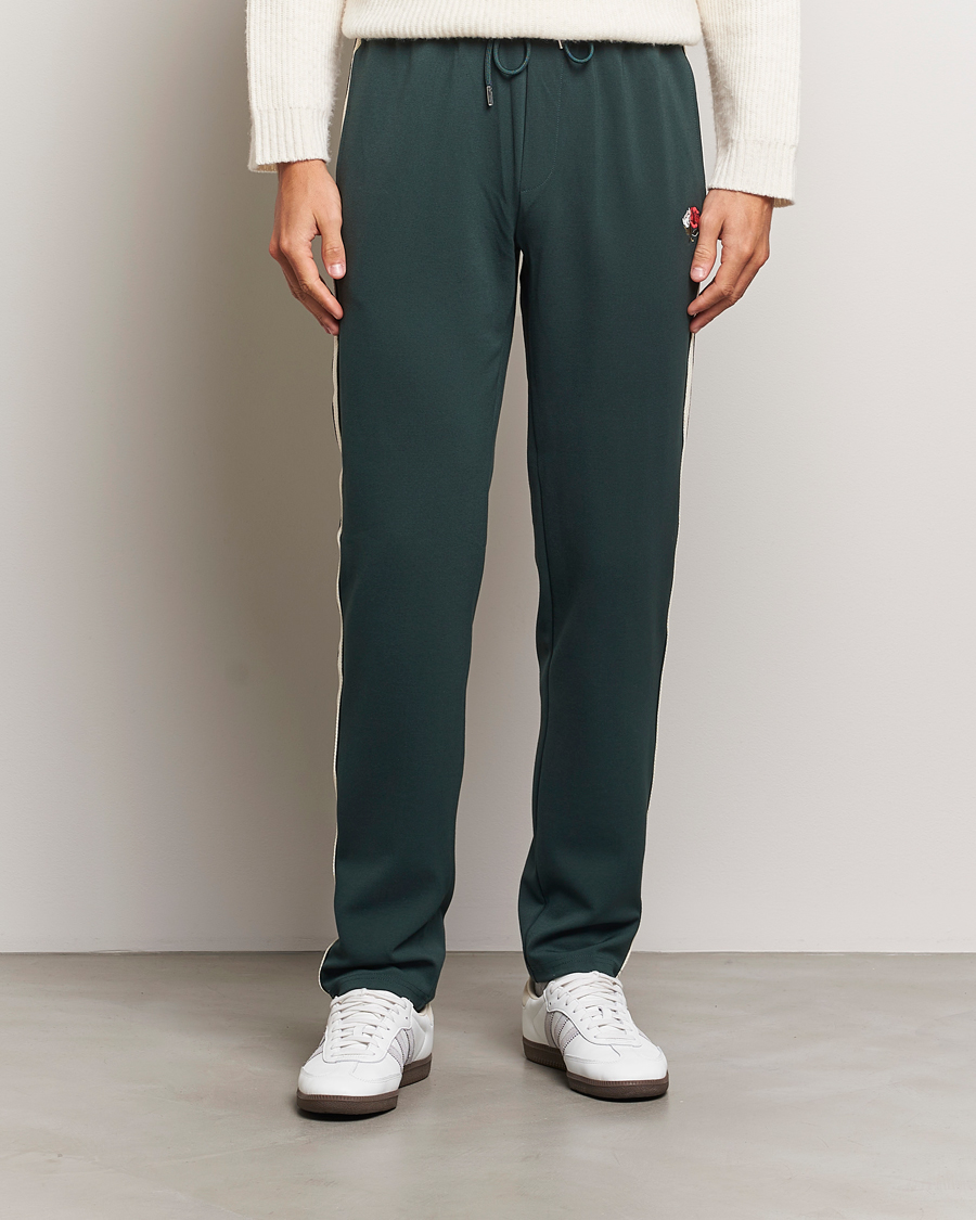 Heren |  | LES DEUX | Sterling Track Pants 2.0 Pine Green/Ivory