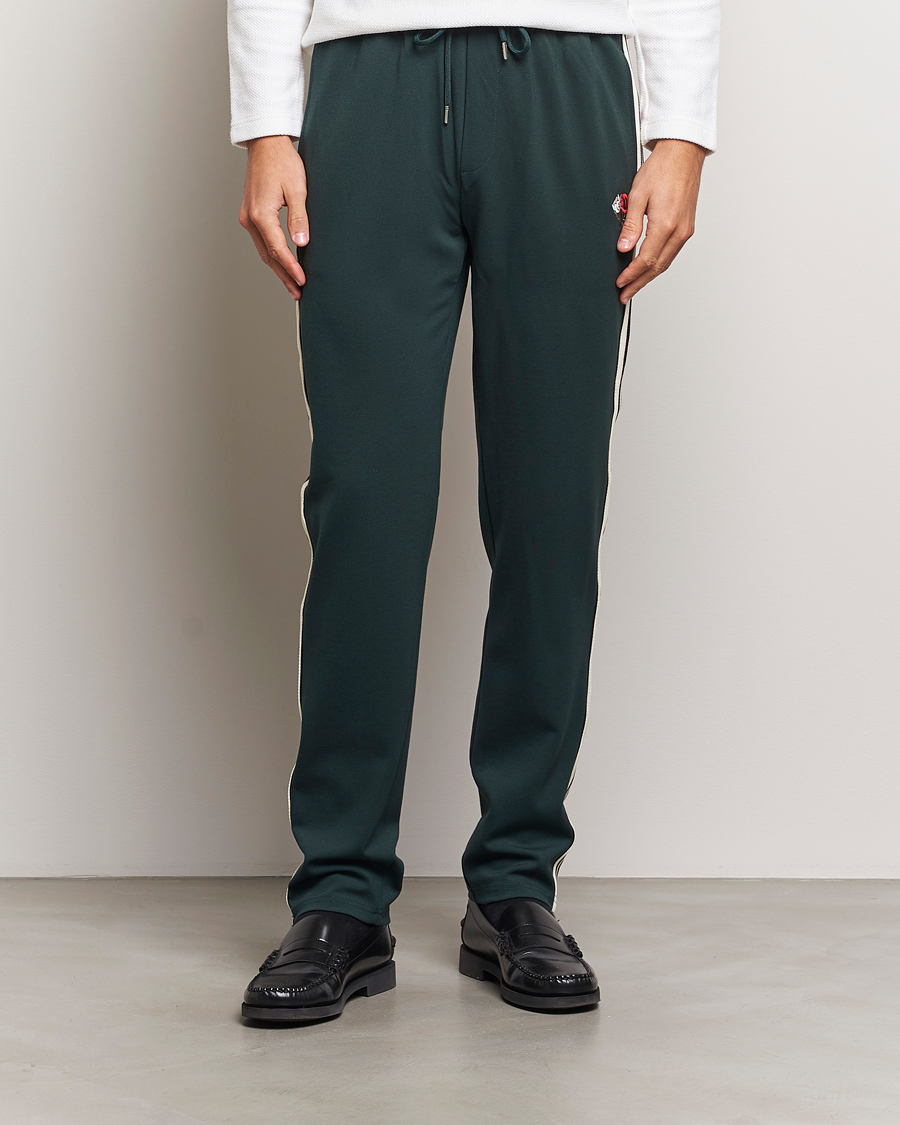 Heren |  | LES DEUX | Sterling Track Pants 2.0 Pine Green/Ivory