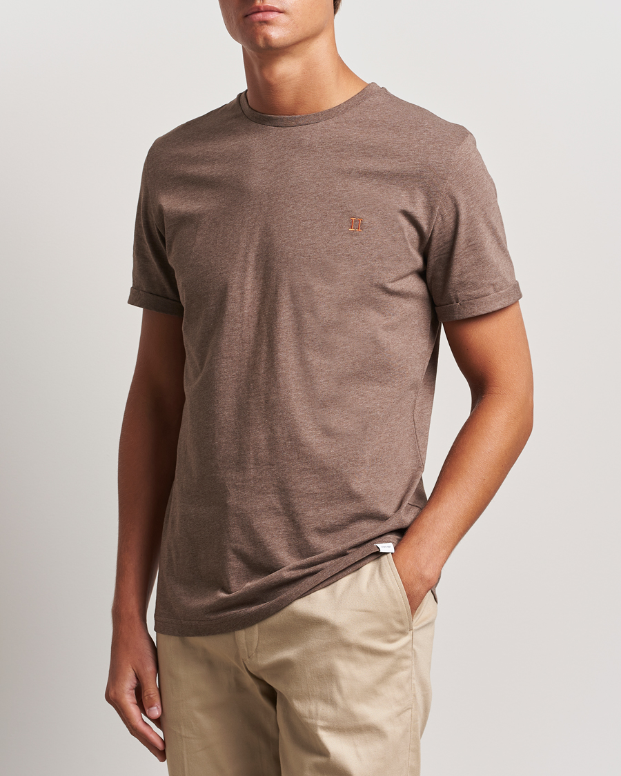 Heren | Nieuwe merken | LES DEUX | Nørregaard T-Shirt Charcoal Melange