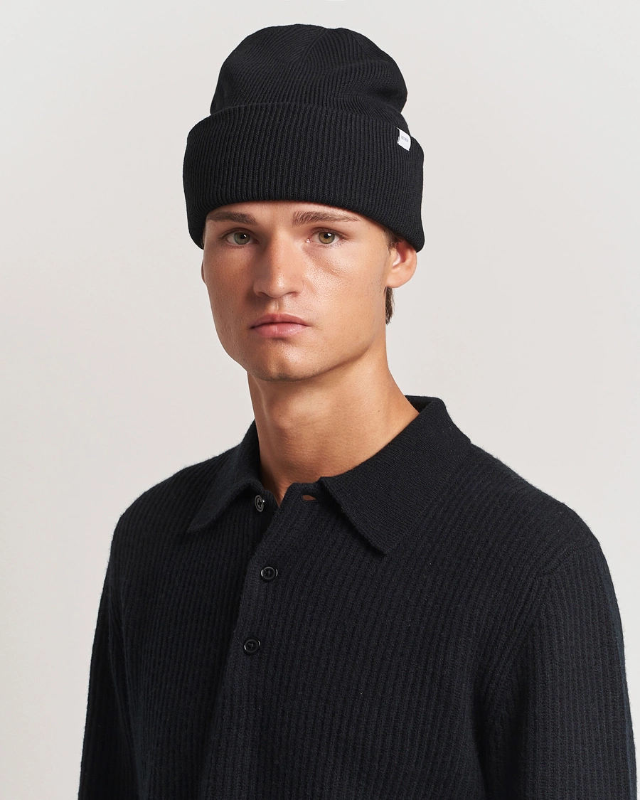 Heren |  | LES DEUX | Wayne Wool Beanie Black