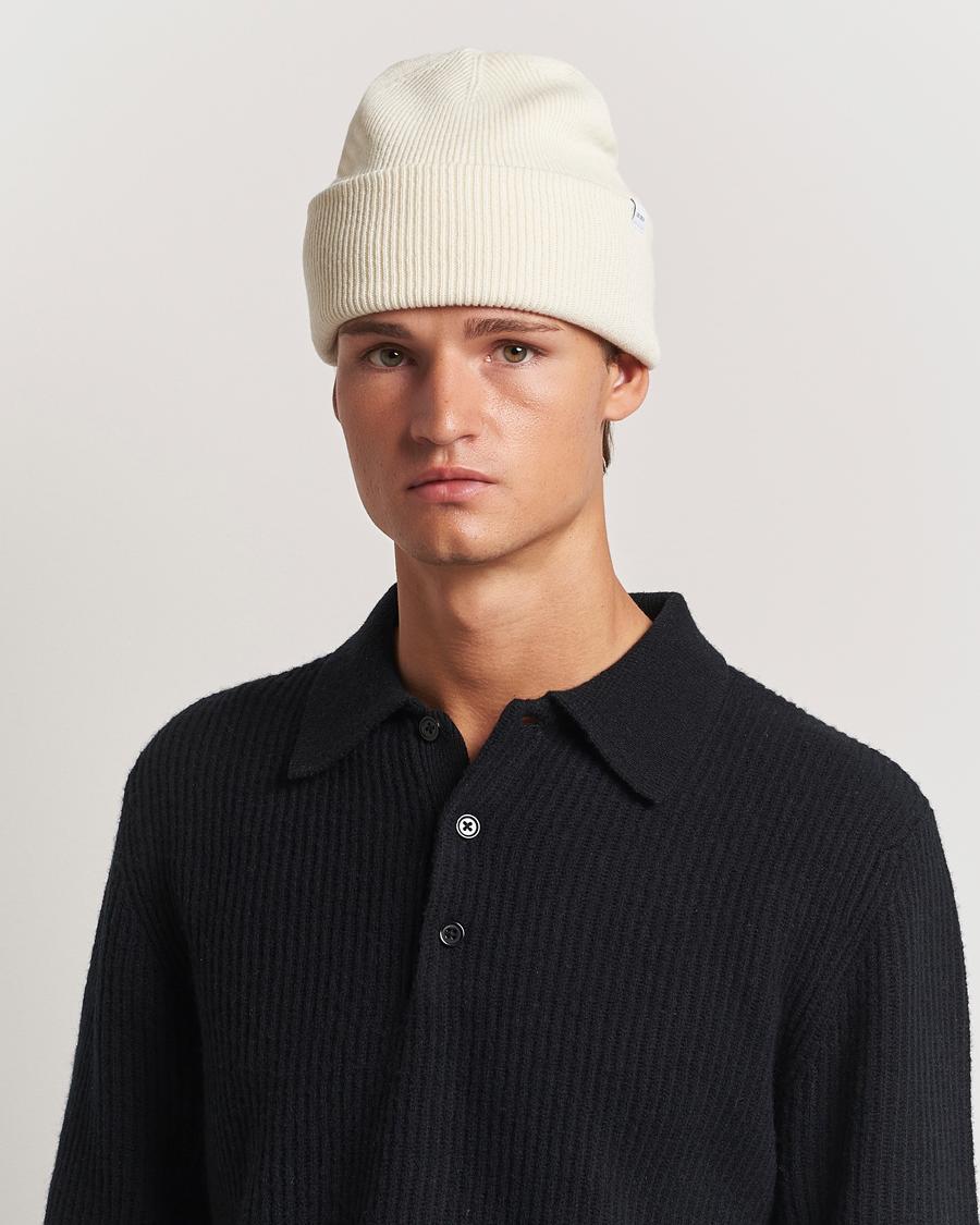 Heren |  | LES DEUX | Wayne Wool Beanie Ivory