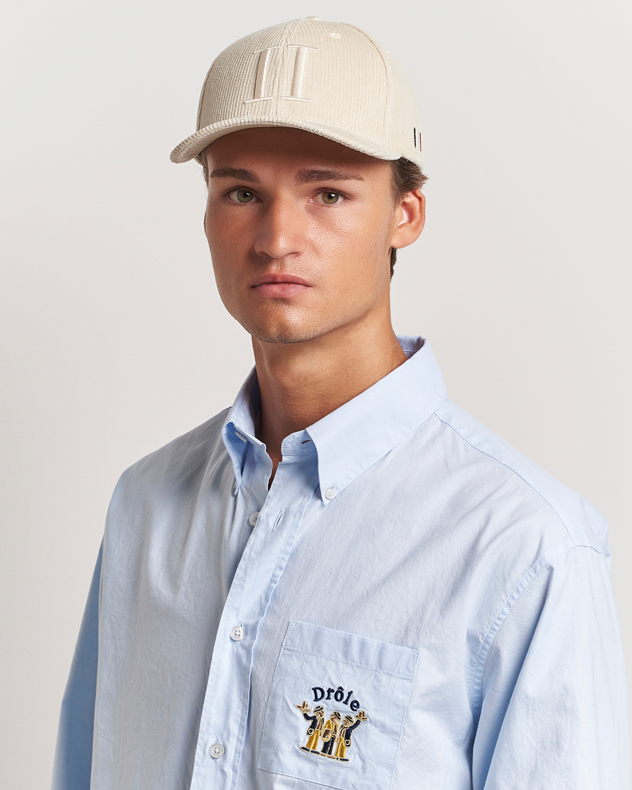 Heren | Hoeden en petten | LES DEUX | Encore Corduroy Baseball Cap Light Desert Sand