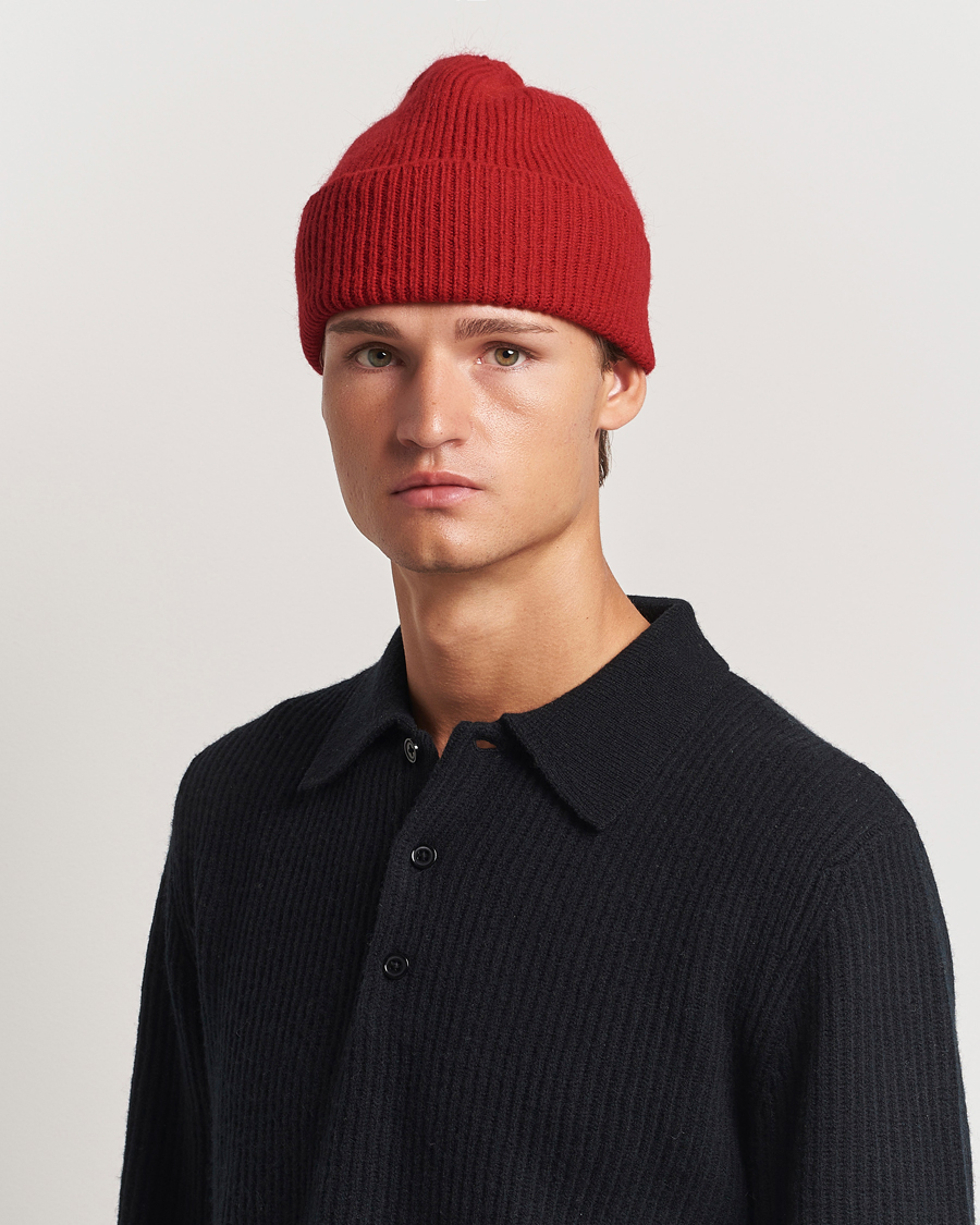 Heren |  | Le Bonnet | Lambswool/Caregora Beanie Framboise