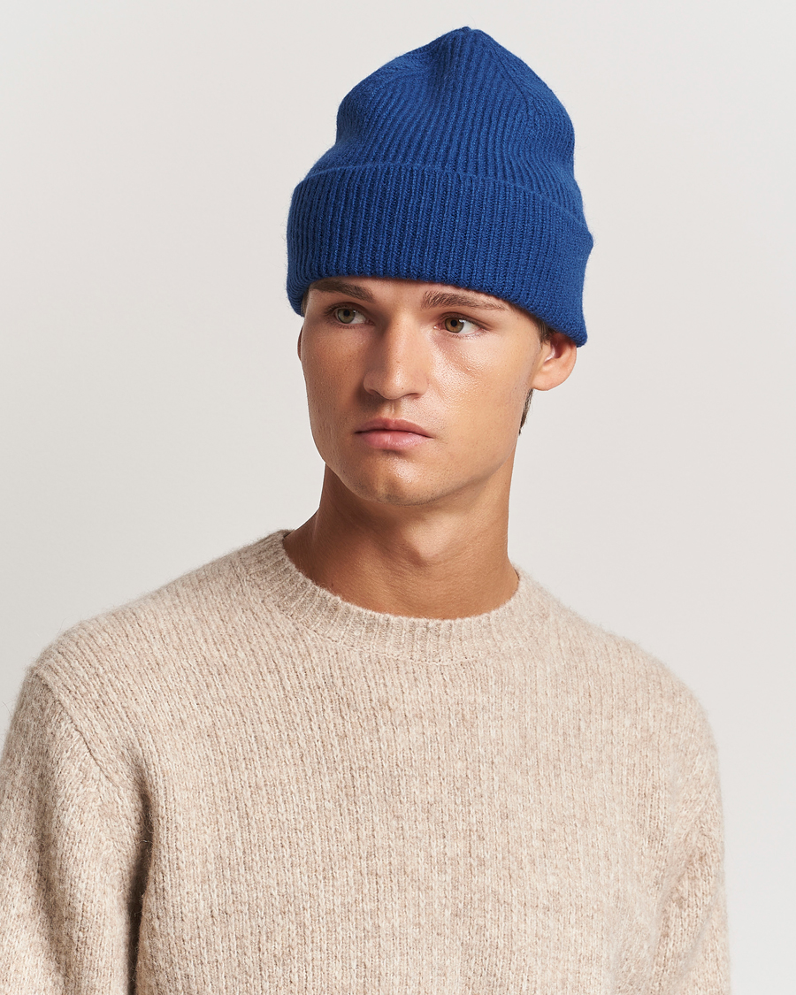 Heren |  | Le Bonnet | Lambswool/Caregora Beanie Marin