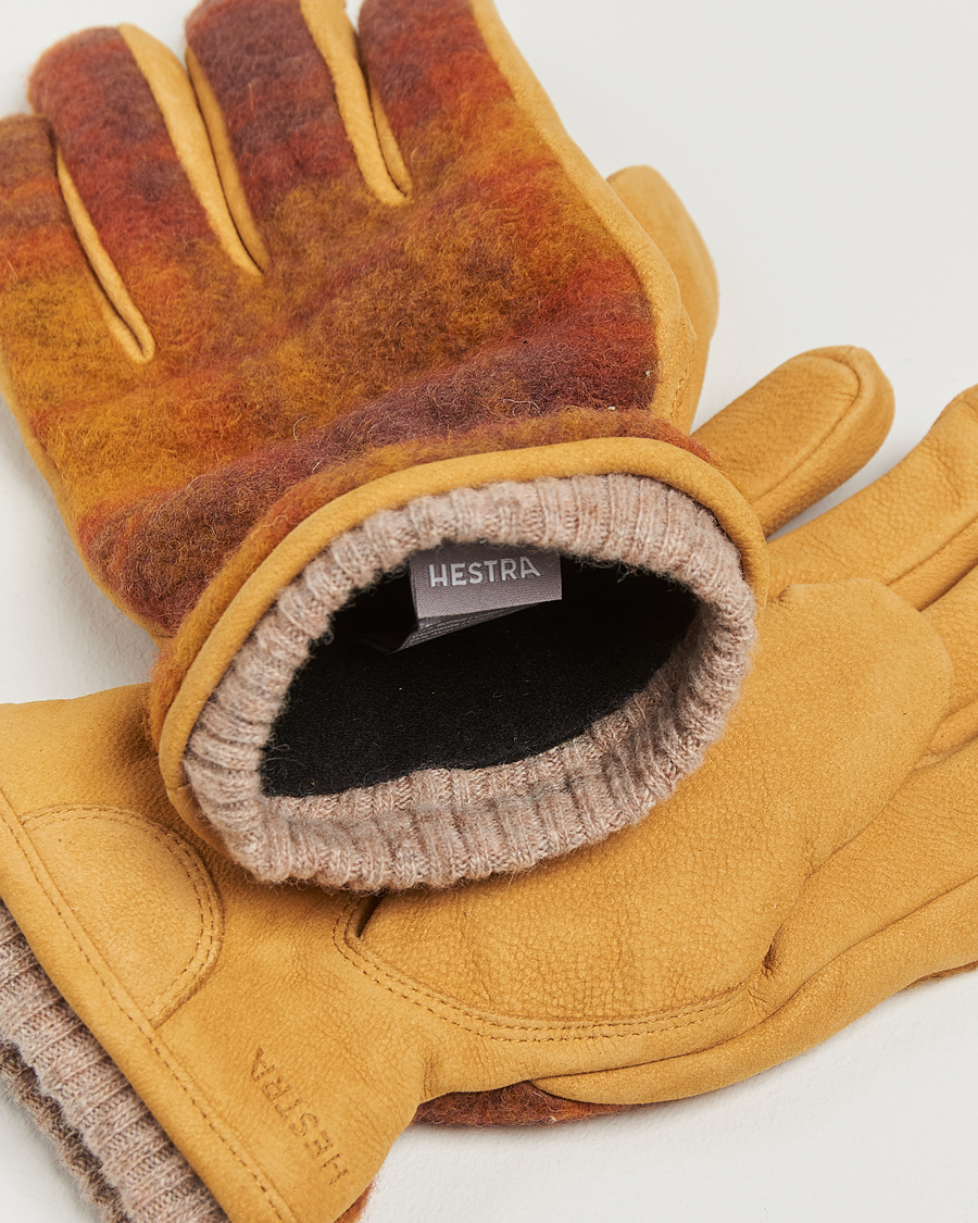 Heren |  | Hestra | Noah Wool/Nubuck Primaloft Glove Multi