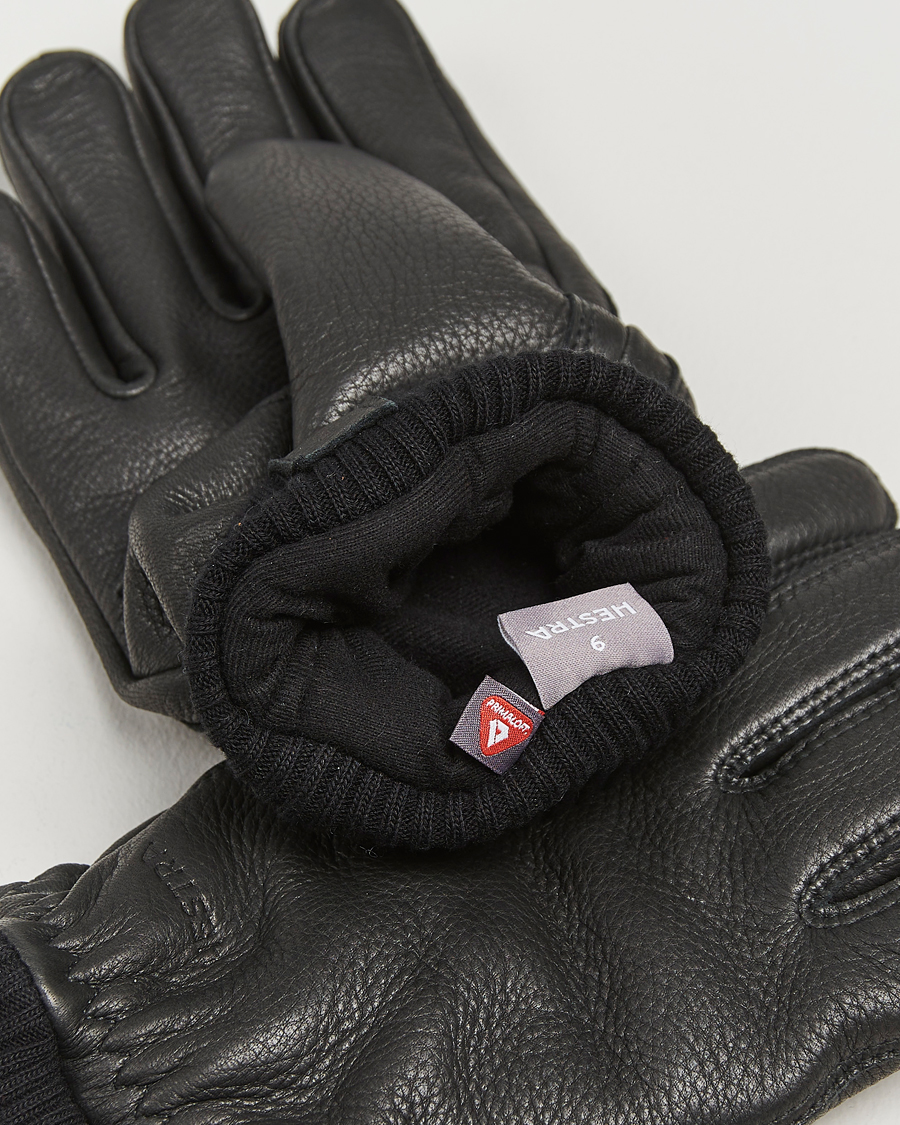 Heren |  | Hestra | Tore Deerskin Primaloft Lined Glove Black